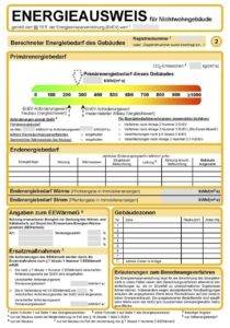 Energieausweis